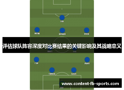 评估球队阵容深度对比赛结果的关键影响及其战略意义